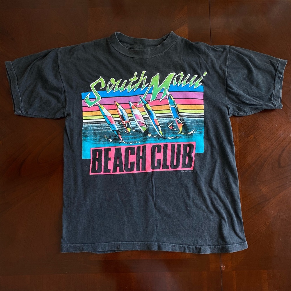 Vintage “South Maui Beach Club” T-Shirt